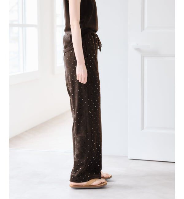 U by SPICK&SPAN「コットンベロアロングパンツ」|その他|