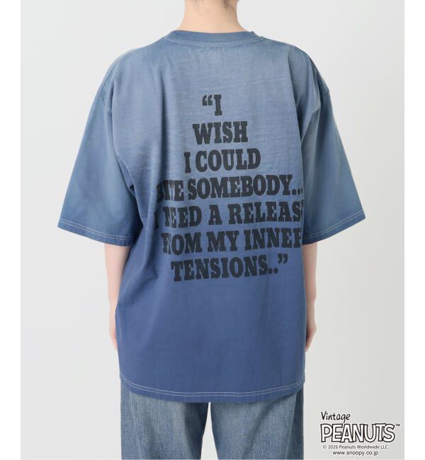 FRAMeWORK「JOHNBULL/ジョンブル PEANUTS SNOOPY TEE」|Tシャツ・カットソー|
