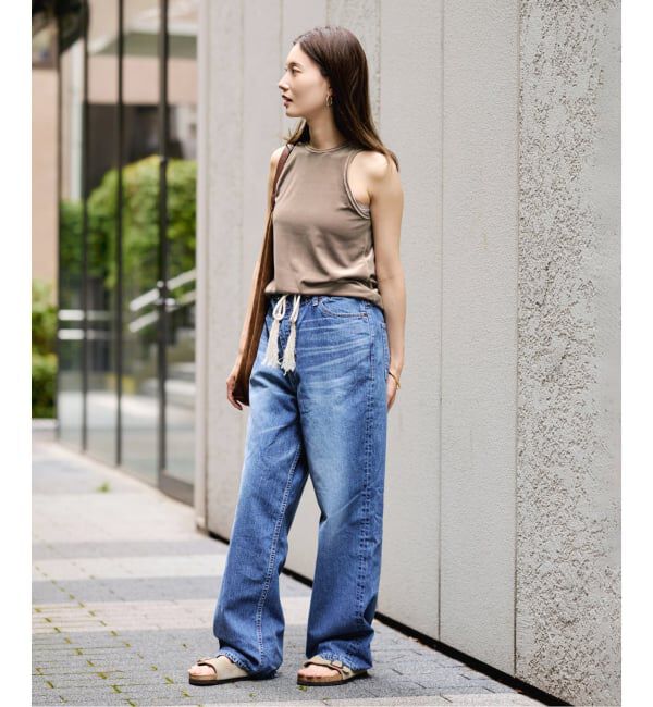 FRAMeWORK「≪新色 / 追加≫GREYCHORD/グレーコード NIKI NOSLEEVE」|タンクトップ|