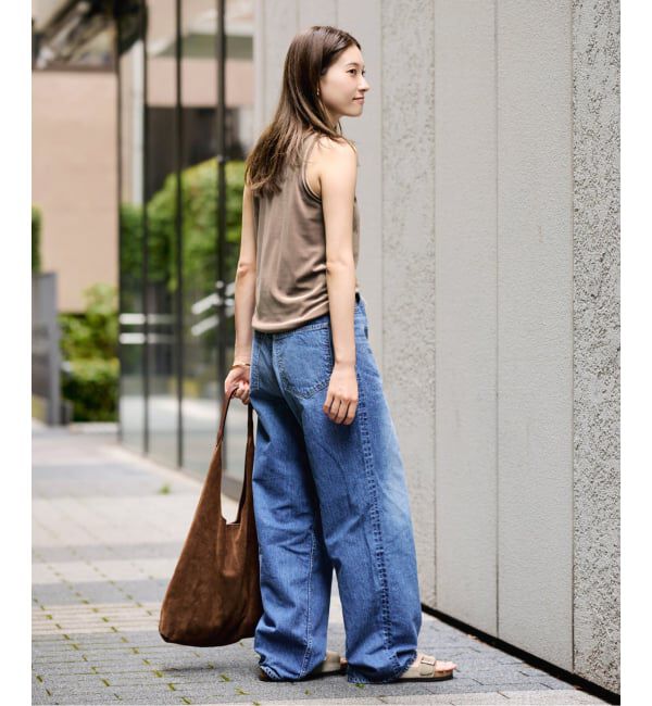FRAMeWORK「≪新色 / 追加≫GREYCHORD/グレーコード NIKI NOSLEEVE」|タンクトップ|