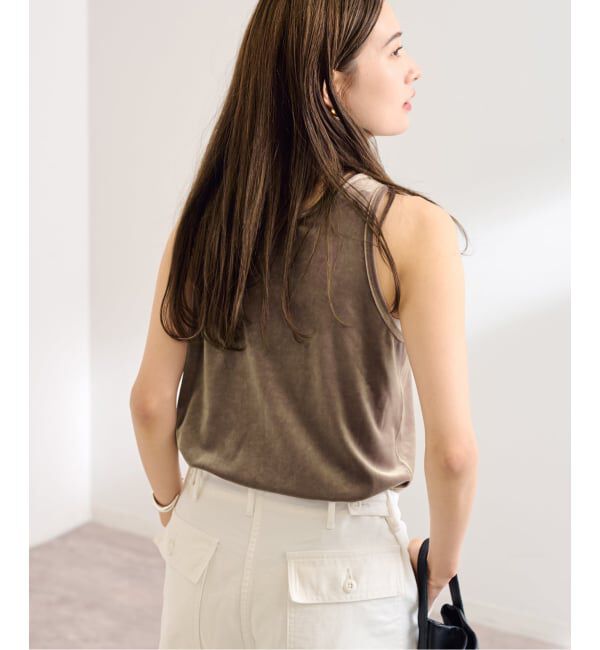 FRAMeWORK「≪新色 / 追加≫GREYCHORD/グレーコード NIKI NOSLEEVE」|タンクトップ|