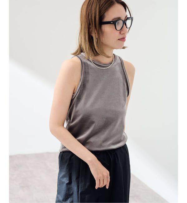 FRAMeWORK「≪新色 / 追加≫GREYCHORD/グレーコード NIKI NOSLEEVE」|タンクトップ|