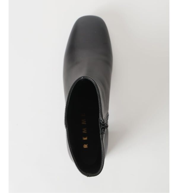 U by SPICK&SPAN「《予約》 REMME/レメ レザーショートブーツ」|ショートブーツ|