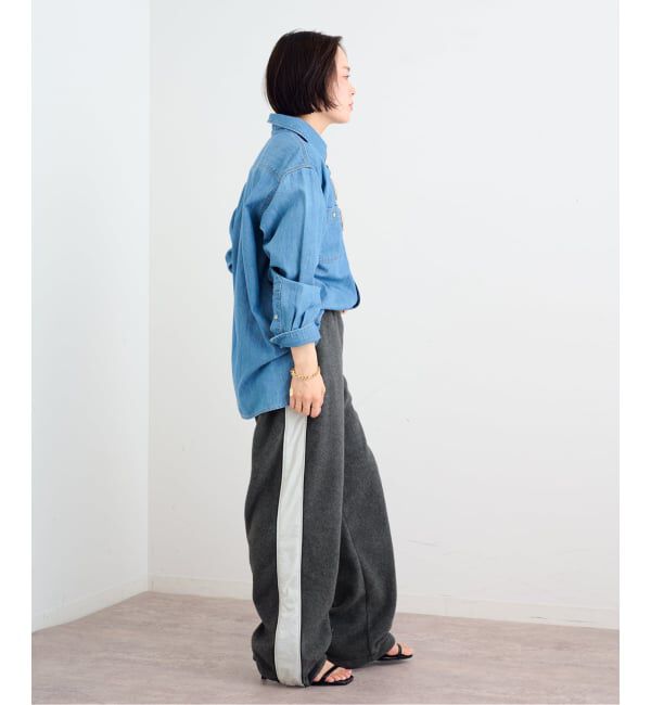 U by SPICK&SPAN「《予約》LOW CLASSIC Lc / ロウ クラシック エルシー Lc FLEECE SWEATPANTS」|その他|