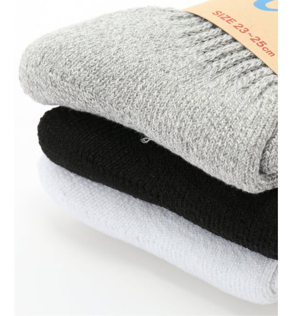 GRISE「Miller/ミラーMiller 3P crew socks」|ソックス|