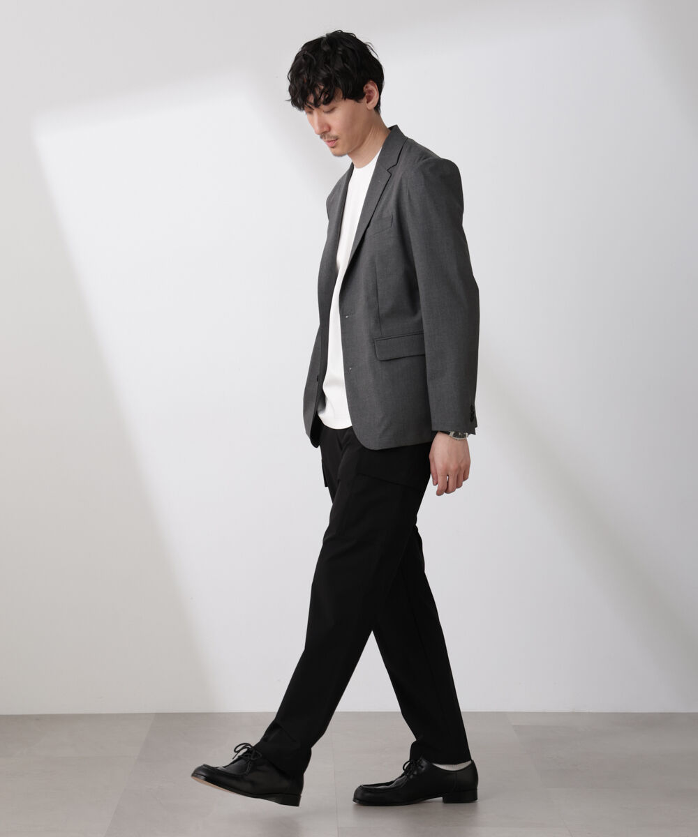 NANO universe「「N trousers」スリムストレッチ カーゴパンツ」|チノ|