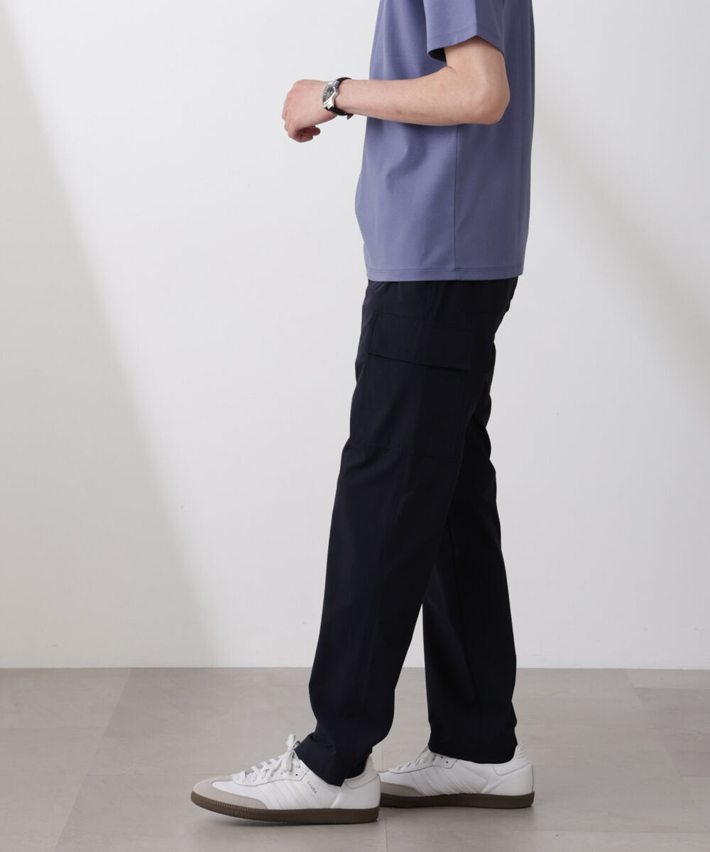 NANO universe「「N trousers」スリムストレッチ カーゴパンツ」|チノ|