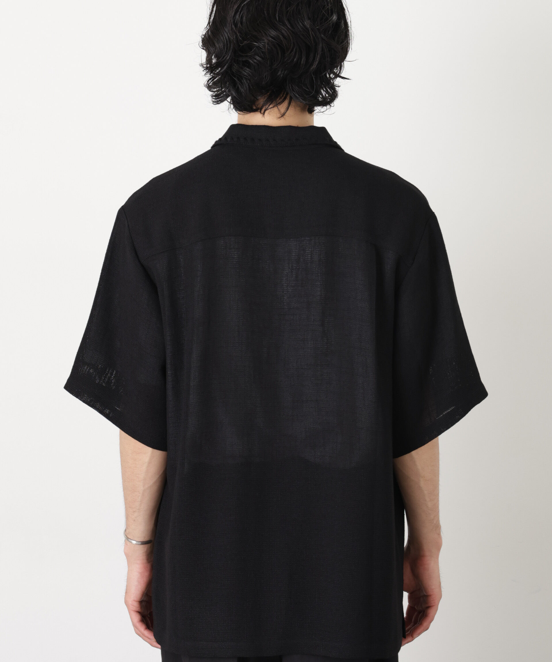 NANO universe「CLAM EMBROIDARY カラミシャツ」|シャツ・ブラウス|