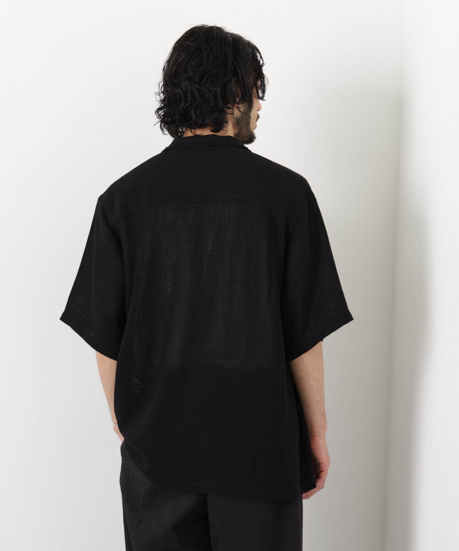NANO universe「CLAM EMBROIDARY カラミシャツ」|シャツ・ブラウス|