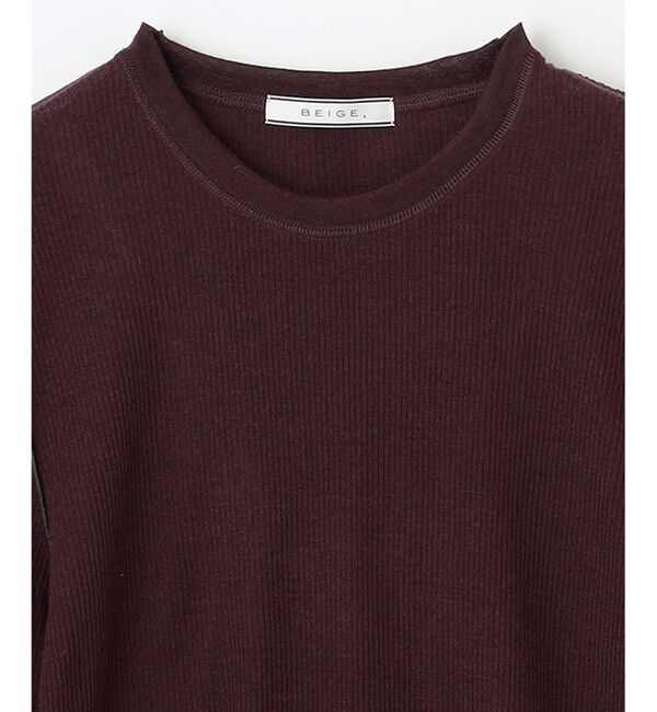 BEIGE,「【洗える】FORD / クルーネックトップス」|Tシャツ・カットソー|