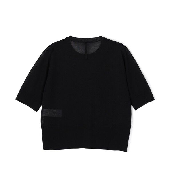 BEIGE,「MOISE / シアーニット　5分袖カーディガン」|ニット・セーター|