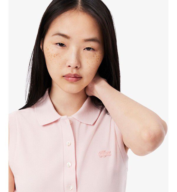 LACOSTE「ノースリーブポロシャツ」|ポロシャツ|