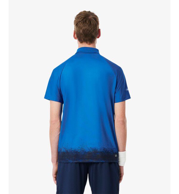 LACOSTE「『メドベージェフ』ウルトラドライ コートデザインポロシャツ」|ポロシャツ|