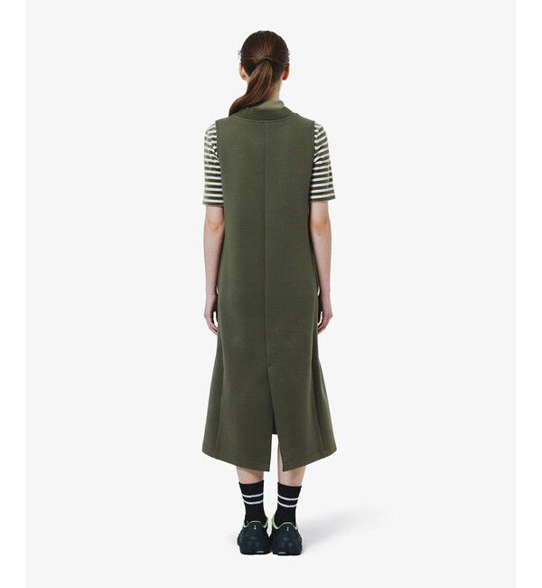 LACOSTE「ダンボールジャージニット ジャンパードレス / ジャンパースカート」|ワンピース|