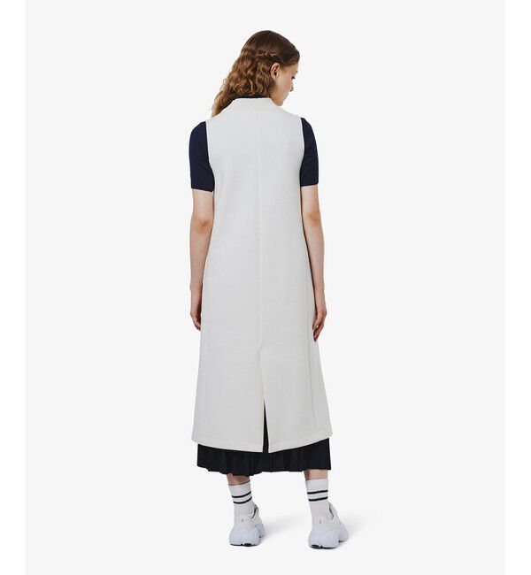 LACOSTE「ダンボールジャージニット ジャンパードレス / ジャンパースカート」|ワンピース|