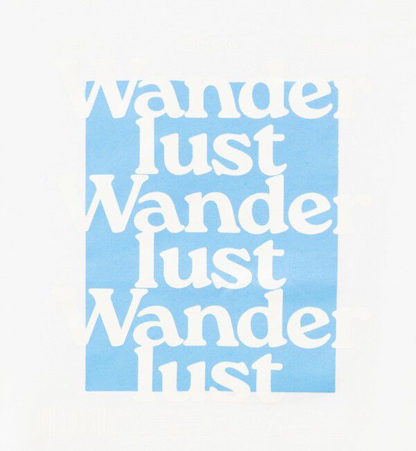 Rie Miller「Wander lustウォッシャブルワイドシルエットプリントTシャツ」|Tシャツ・カットソー|