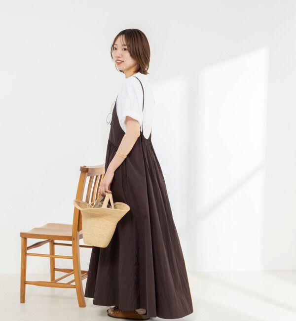 Rie Miller「Wander lustウォッシャブルワイドシルエットプリントTシャツ」|Tシャツ・カットソー|