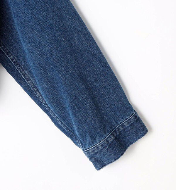 Rie Miller「【RM denim】バックひねりデザインショート丈Gジャン」|デニムジャケット|