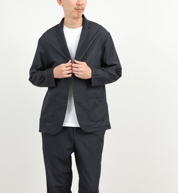 NOLLEY'S goodman「《ビジカジ/セットアップ対応》軽量シアーリップストップ ジャケット 26SS」|テーラードジャケット|
