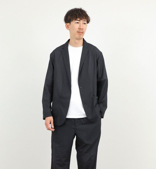 NOLLEY'S goodman「《ビジカジ/セットアップ対応》軽量シアーリップストップ ジャケット 26SS」|テーラードジャケット|