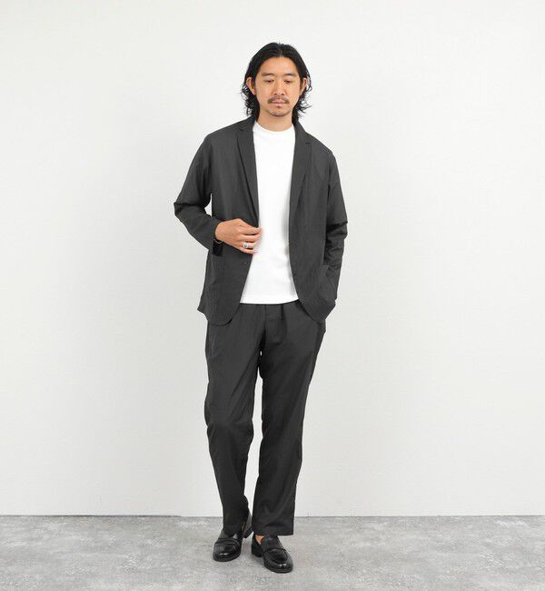 NOLLEY'S goodman「《ビジカジ/セットアップ対応》軽量シアーリップストップ ジャケット 26SS」|テーラードジャケット|
