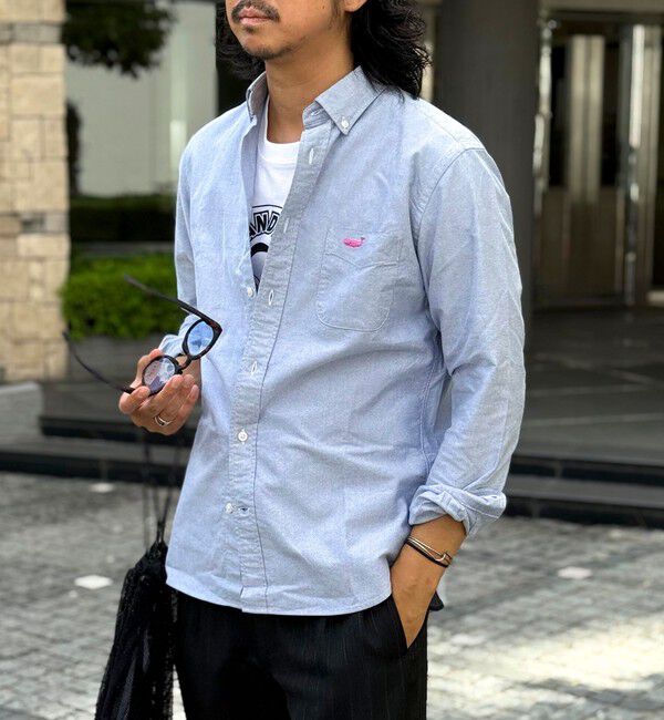 NOLLEY'S goodman「【BECシリーズ】TRADITIONAL OX クジラBD ボタンダウンシャツ 26AW」|シャツ・ブラウス|