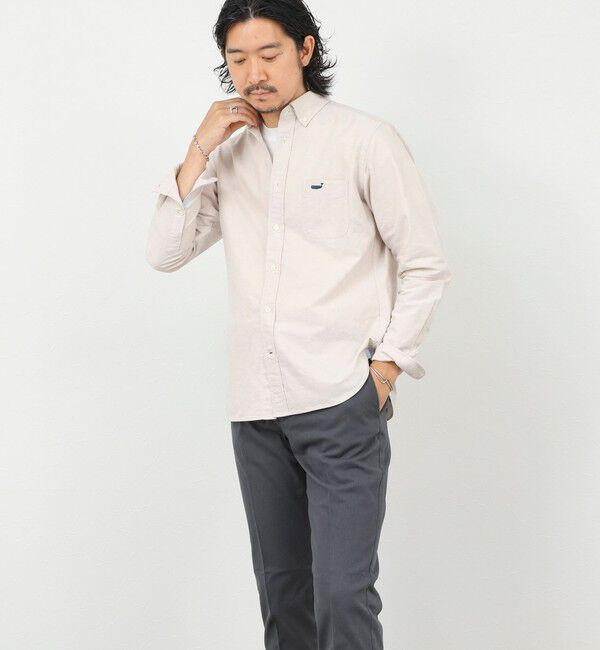 NOLLEY'S goodman「【BECシリーズ】TRADITIONAL OX クジラBD ボタンダウンシャツ 26AW」|シャツ・ブラウス|