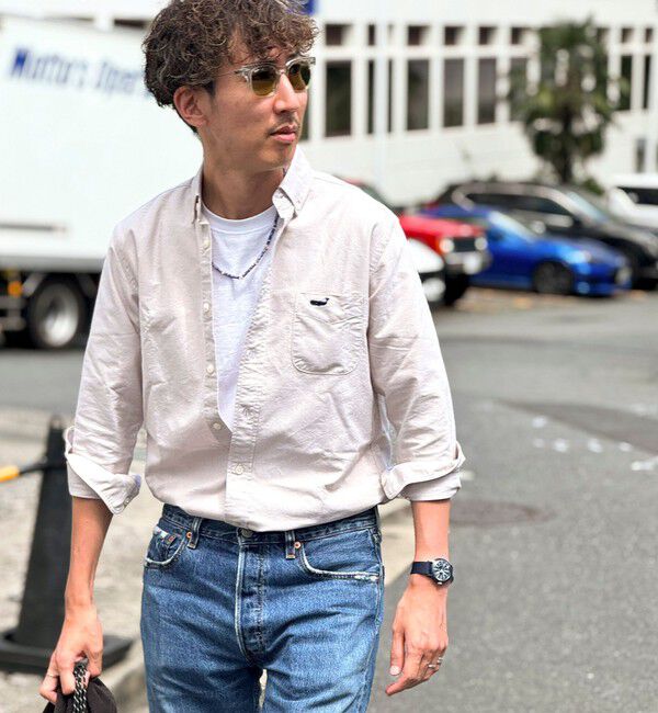 NOLLEY'S goodman「【BECシリーズ】TRADITIONAL OX クジラBD ボタンダウンシャツ 26AW」|シャツ・ブラウス|