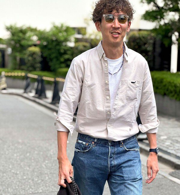 NOLLEY'S goodman「【BECシリーズ】TRADITIONAL OX クジラBD ボタンダウンシャツ 26AW」|シャツ・ブラウス|