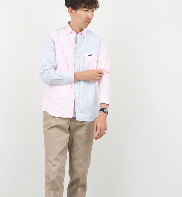 NOLLEY'S goodman「【BECシリーズ】TRADITIONAL OX クジラBD ボタンダウンシャツ 26AW」|シャツ・ブラウス|