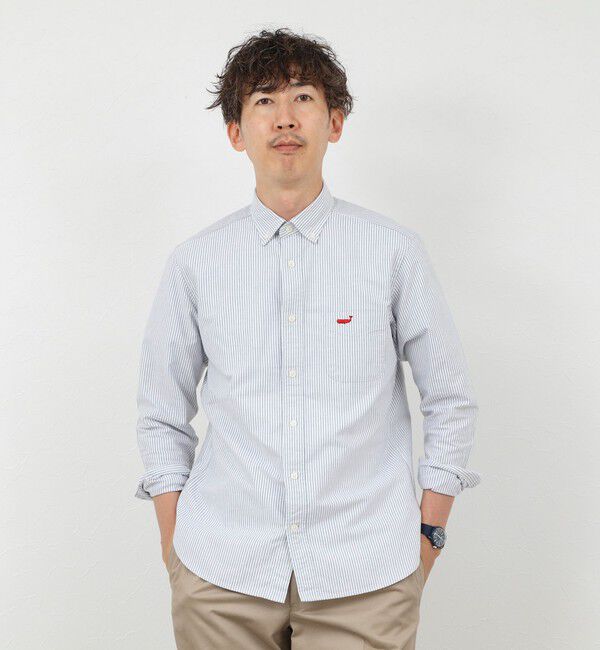 NOLLEY'S goodman「【BECシリーズ】TRADITIONAL OX クジラBD ボタンダウンシャツ 26AW」|シャツ・ブラウス|