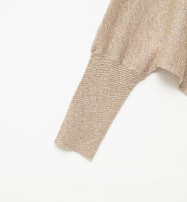 NOLLEY'S sophi「【BECシリーズ】【一部WEB限定カラーアイテム】ドレープドルマンプルオーバー」|ニット・セーター|