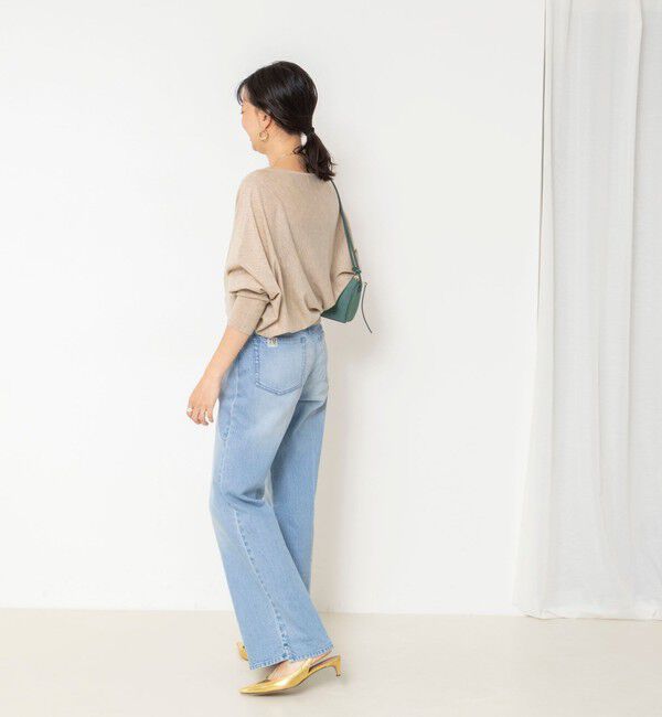 NOLLEY'S sophi「【BECシリーズ】【一部WEB限定カラーアイテム】ドレープドルマンプルオーバー」|ニット・セーター|