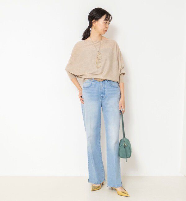 NOLLEY'S sophi「【BECシリーズ】【一部WEB限定カラーアイテム】ドレープドルマンプルオーバー」|ニット・セーター|