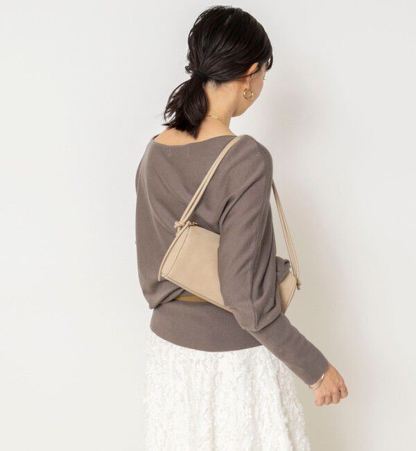 NOLLEY'S sophi「【BECシリーズ】【一部WEB限定カラーアイテム】ドレープドルマンプルオーバー」|ニット・セーター|