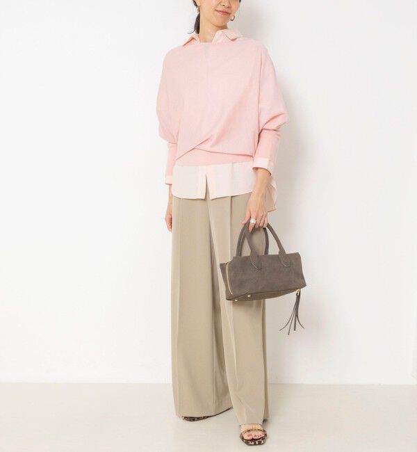 NOLLEY'S sophi「【BECシリーズ】【一部WEB限定カラーアイテム】ドレープドルマンプルオーバー」|ニット・セーター|