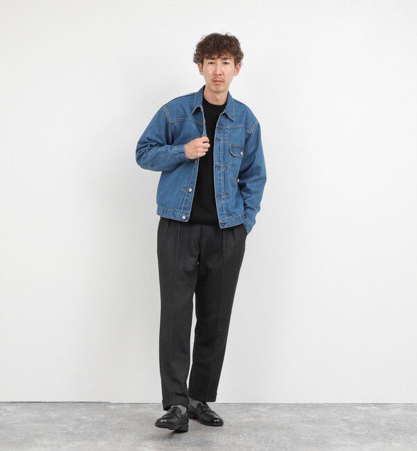NOLLEY'S goodman「【SHIOTA/シオタ】デニムトラッカージャケット 26AW」|デニムジャケット|
