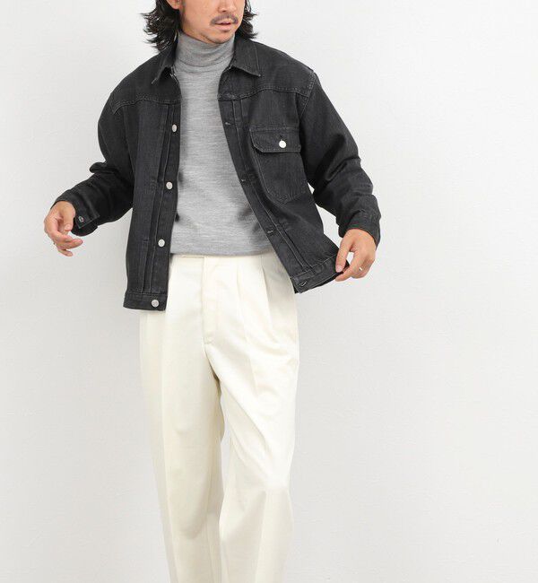 NOLLEY'S goodman「【SHIOTA/シオタ】デニムトラッカージャケット 26AW」|デニムジャケット|