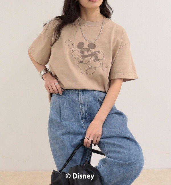 fredy emue「【GOOD ROCK SPEED/グッドロックスピード】MICKEYギター半袖Tシャツ」|Tシャツ・カットソー|