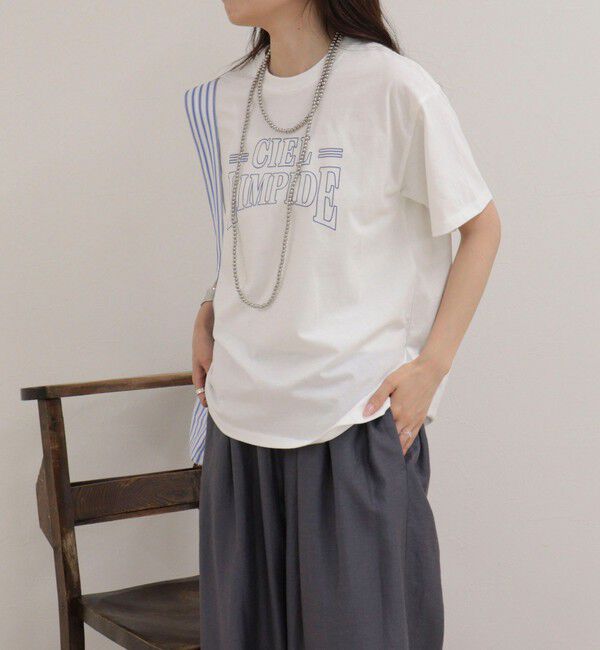 fredy emue「アウトラインロゴＴシャツ」|Tシャツ・カットソー|