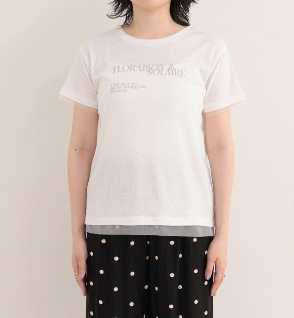 fredy emue「シアーレイヤードＴシャツ」|Tシャツ・カットソー|