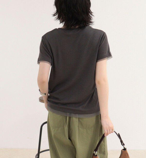 fredy emue「シアーレイヤードＴシャツ」|Tシャツ・カットソー|