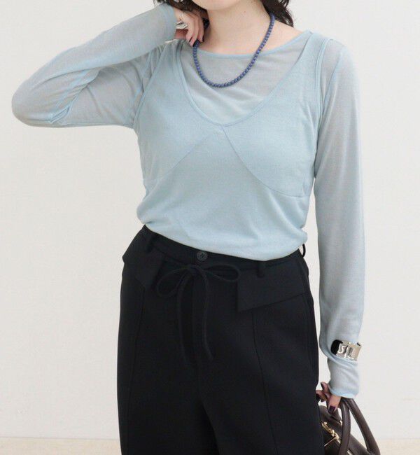 fredy emue「レイヤードタンクセットロンTシャツ」|Tシャツ・カットソー|