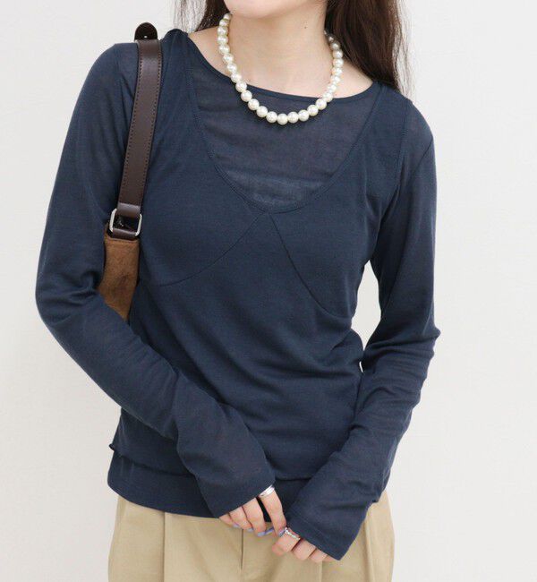 fredy emue「レイヤードタンクセットロンTシャツ」|Tシャツ・カットソー|