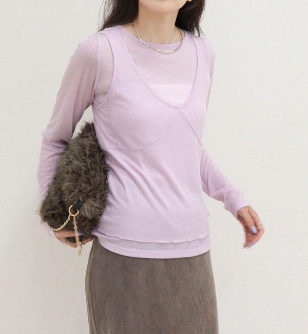 fredy emue「レイヤードタンクセットロンTシャツ」|Tシャツ・カットソー|