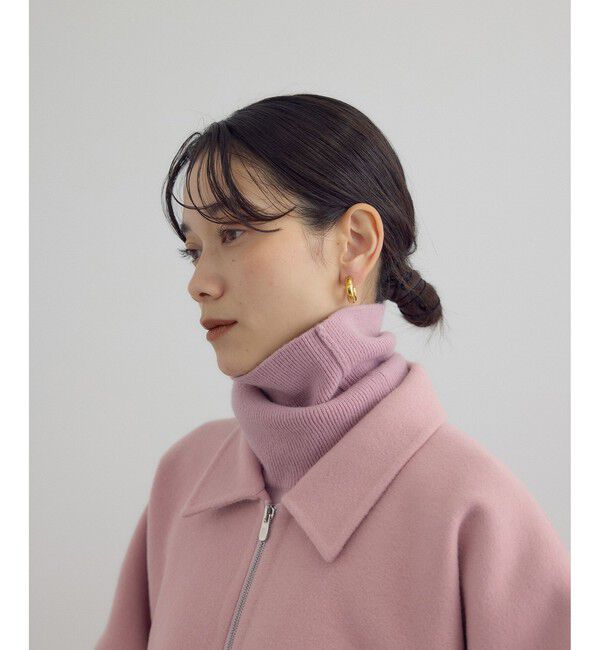 SALON adam et rope'「【extreme cashmere（エクストリーム・カシミア）】bog ニットブルゾン」|ブルゾン・スタジャン|