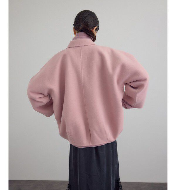 SALON adam et rope'「【extreme cashmere（エクストリーム・カシミア）】bog ニットブルゾン」|ブルゾン・スタジャン|
