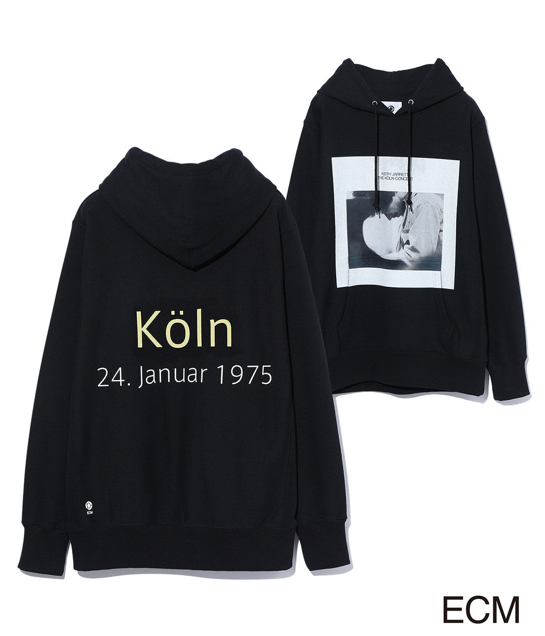 ADAM ET ROPE'「〈KEITH JARRETT〉PHOTO PARKA」|パーカー|ブラック系(02)