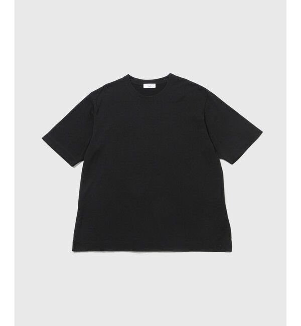 ADAM ET ROPE'「【NIKKE】ウール天竺 ハーフスリーブ ニットT」|Tシャツ・カットソー|