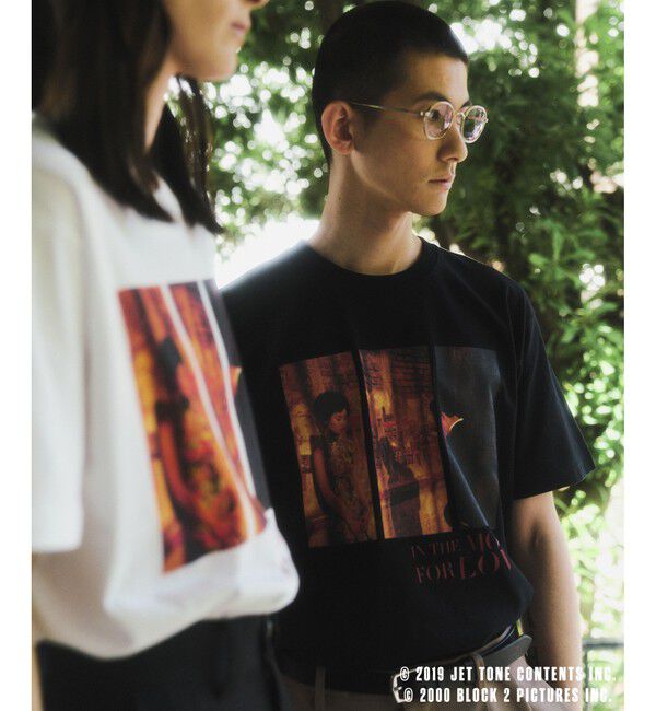 ADAM ET ROPE'「【花様年華 25周年 &times; 10Culture for ADAM ET ROPE'】IN THE MOOD FOR LOVE TEE」|Tシャツ・カットソー|